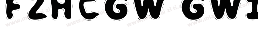 FZHCGW GW1 0字体转换
